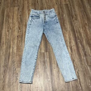 Veronica Beard Katherine Corset Jeans Women's 25 Extra High Rise in Vail Wash